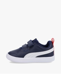 Baskets garçon bicolores à scratch – Puma Courtflex